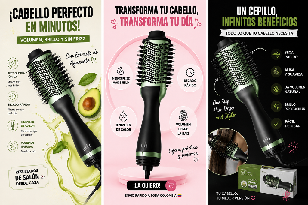 CEPILLO SECADOR AGUACATE